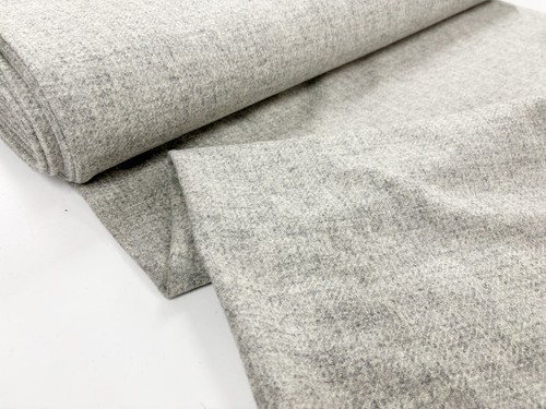 Light grey wool fabric - wool,