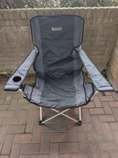 Outwell Folding Camping Arm Chair Deluxe - Free Delivery