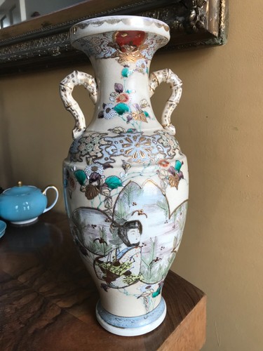 Vintage japanese satsuma - satsuma, vase