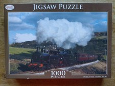Toyrific Steam Train 1000 Piece Jigsaw Puzzle Railway 