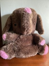 Vintage Chad Valley Chiltern Elephant Pyjama Case 1970s Soft Toy Teddy Plush 15”