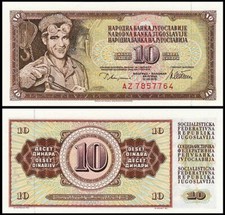 Banknote - 1978 Yugoslavia, 10