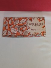 Wade Irish Leaf Dishes.