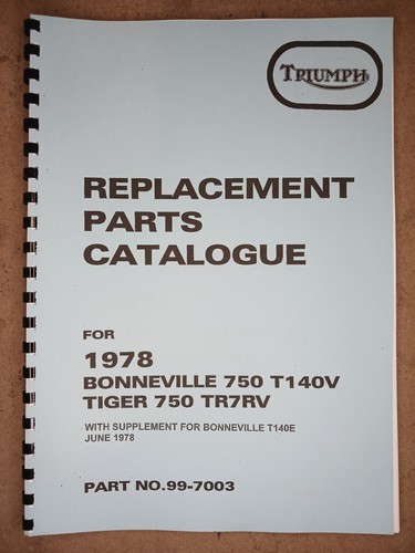 Triumph tr7rv tiger - triumph, t140v