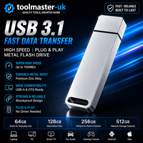 Metal mini usb flash - mini, 3.1