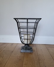 metal fireside basket or