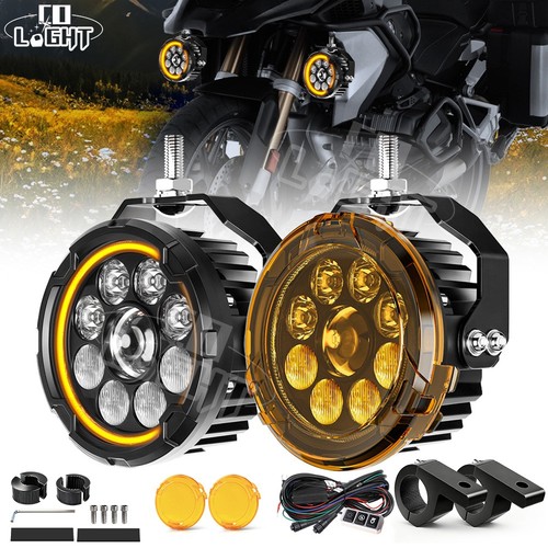 Pair motorcycle led headlight - pair,
