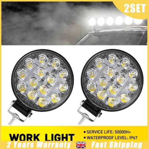 Offroad 12v 24v round - 4x,