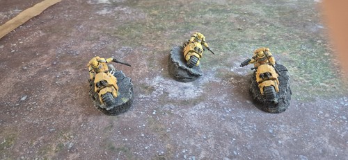 Space marine outriders - space,