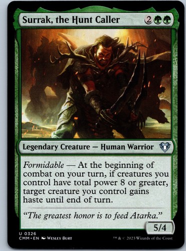 Surrak the hunt caller - hunt,