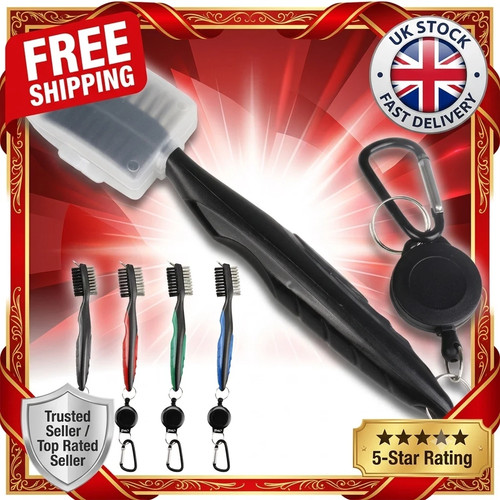 Golf club brush cleaner kit - brush,