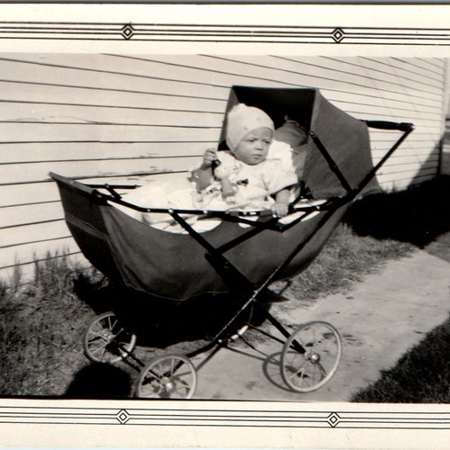 C1930s baby stroller - baby, buggy