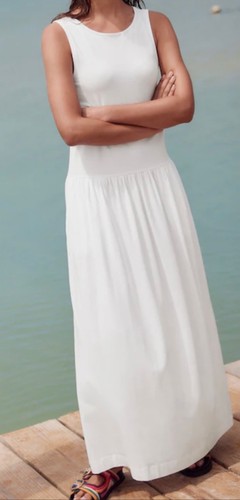 Next white drop waist jersey - drop,