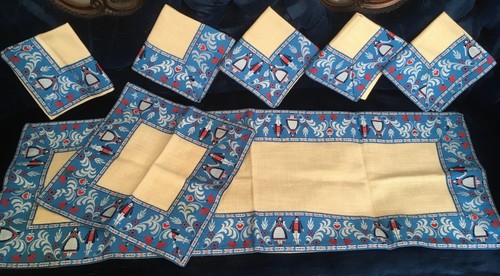 Table runner with matching - , x6