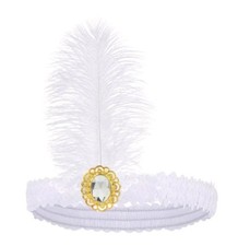 1920S White Women'S  Headdress