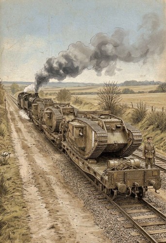 British ww1 mark 1v - british,