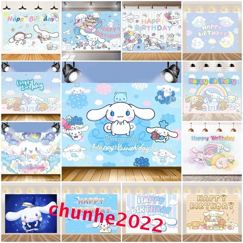 Cinnamoroll happy birthday - cinnamoroll,