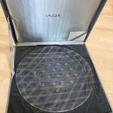 LALIQUE Platter 33cm Plate
