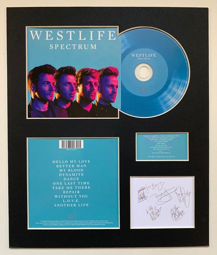 Westlife signed autographed - westlife,