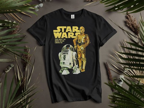 Retro disney star - disney, droids