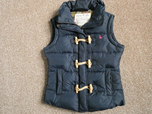 Jack wills blue quilted duck - quilted,