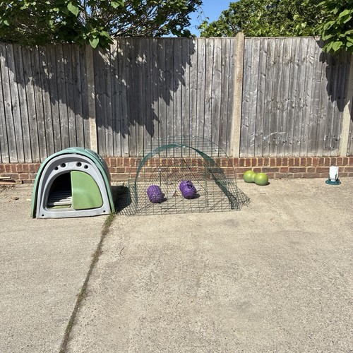 Omlet chicken coop with - chicken,