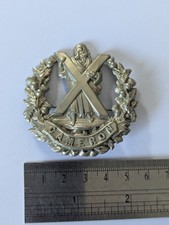The Queen's Own Cameron Highlanders regiment pin badge