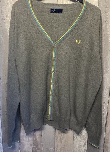 Fred perry grey cotton - grey,
