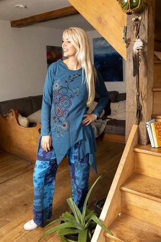 Arwen hooded pixie - top,, hippie