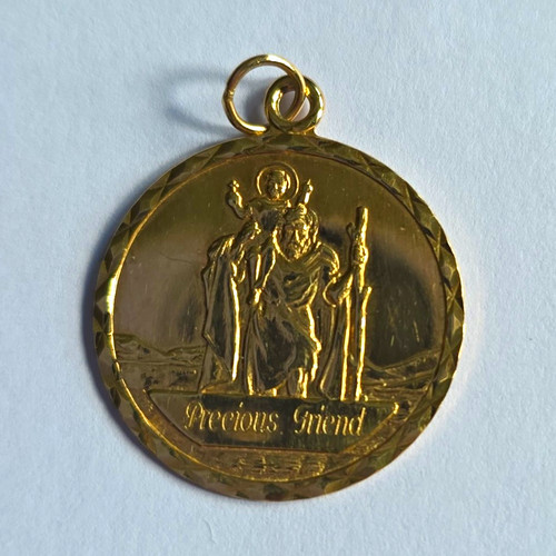 9ct gold christopher - gold,