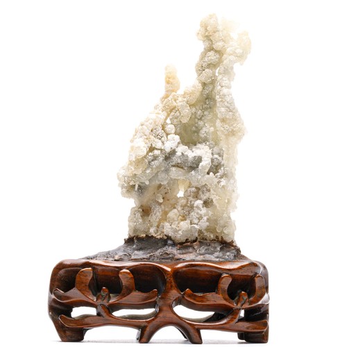 Chinese rock sculpture wooden - sculpture,