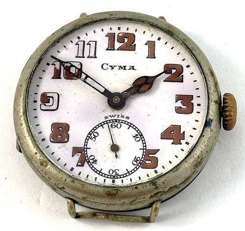 Vintage cyma tavannes nckel - vintage,