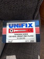 Unifix Twinqwik Screw Csk Head