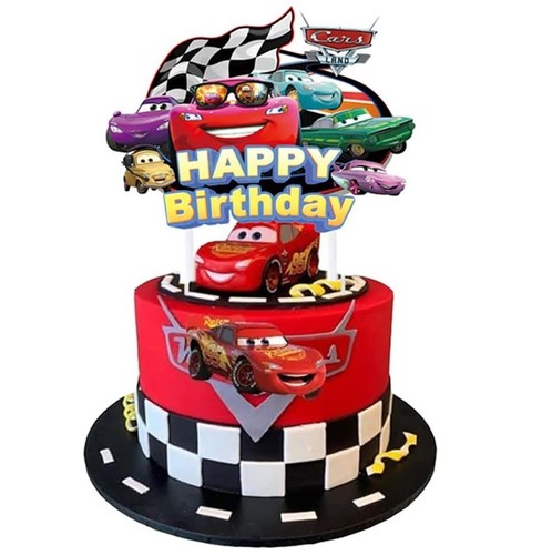 Disney cars cake - cake, topper
