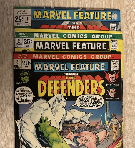 Marvel feature lot 1 2 - marvel,