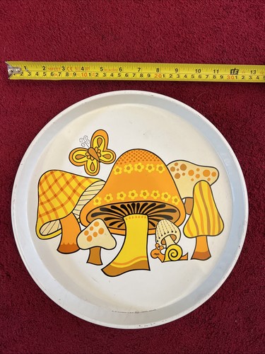 Vintage retro mushroom - mushroom, 60s/70s