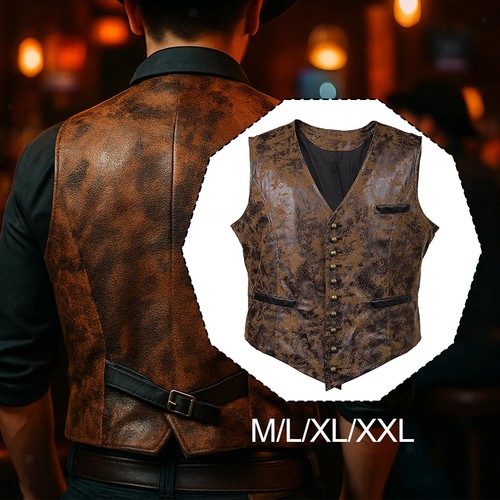 Steampunk waistcoat vest