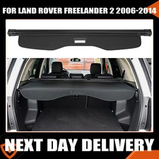 FOR LAND ROVER FREELANDER 2 2006-2014 BLACK REAR PARCEL SHELF BOOT LOAD COVER