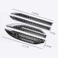1 Pair Car Fender Dagger
