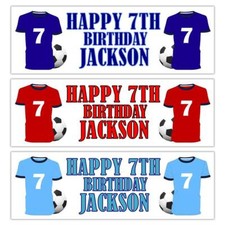 PERSONALISED FOOTBALL BIRTHDAY
