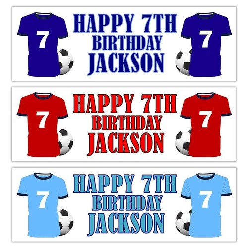 Personalised football birthday - personalised,