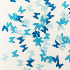 Martha Stewart Royal Butterfly Punch Blue Tone Party Decor Craft Confetti