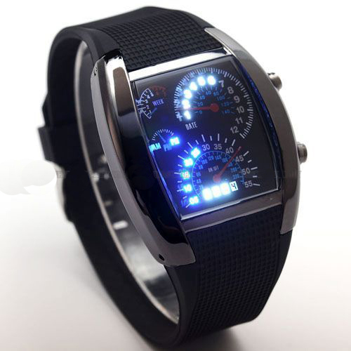 Mens dot matrix sports - sports, watch