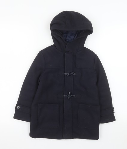 Mayoral boys black duffle - black, coat