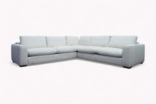 Arabella 2 Corner 2 Large Fabric Corner Sofa, Marshmallow