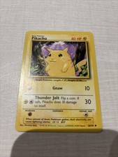 Pokemon Pikachu Card 58/102