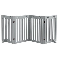 PawHut Pet Gate Foldable Fence