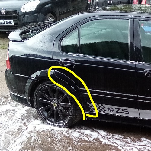 Rear door arch - rear,