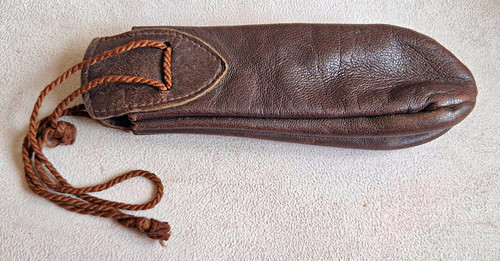 Vintage brown leather - vintage,