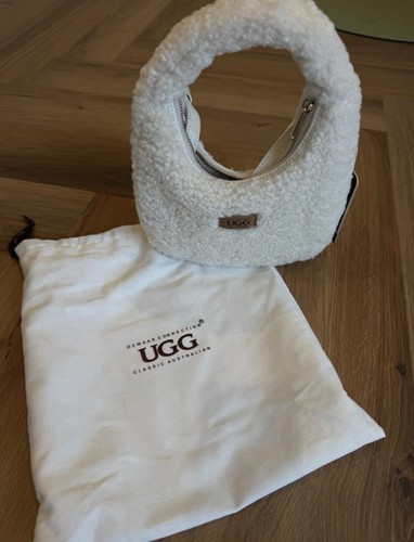 Ugg white shearling top handle - ugg,